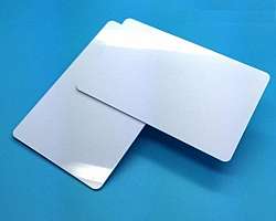 Cartão pvc branco para crachá Cartão pvc branco para crachá